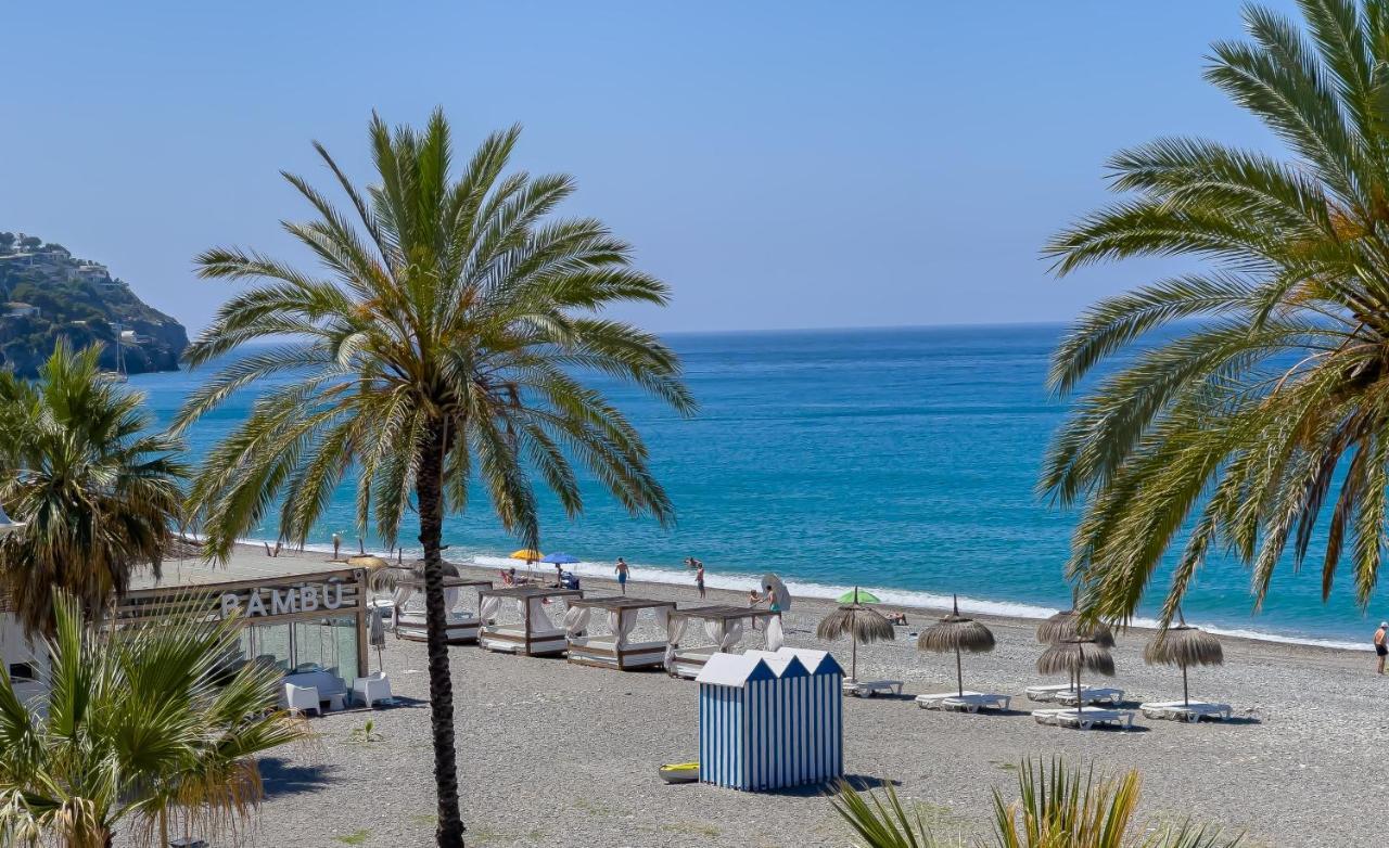 Las Palmeras Beach With Community Pool La Herradura  Bagian luar foto